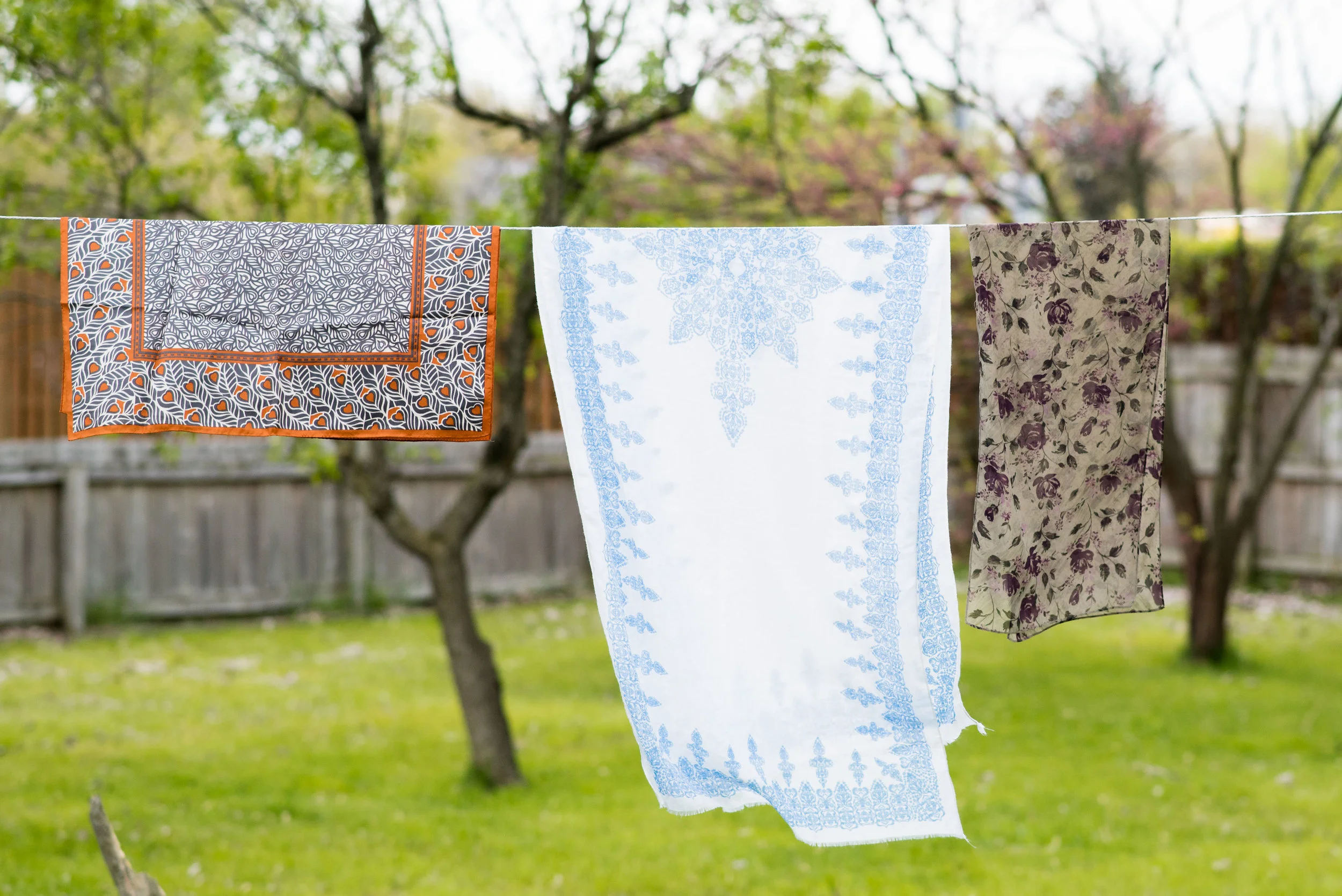 Summer weight scarves Fashion Stylin Granny Mama